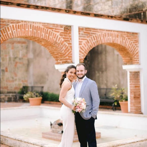 AQAQ white jumpsuit - Picture 4 of 7